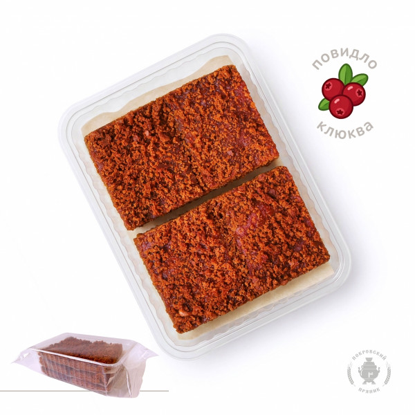 №3 Пряник 400г с фруктовой начинкой Клюква  в Апатитах